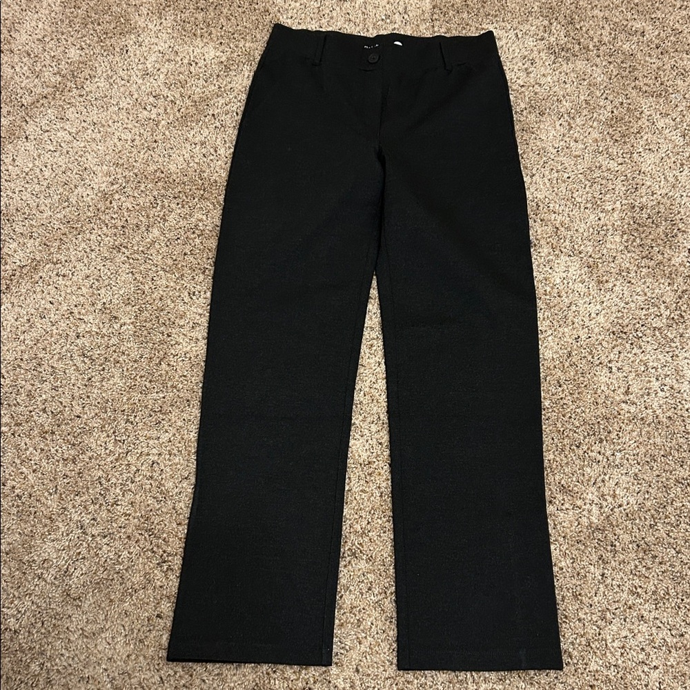 Betabrand Charcoal yoga pant dress pants
